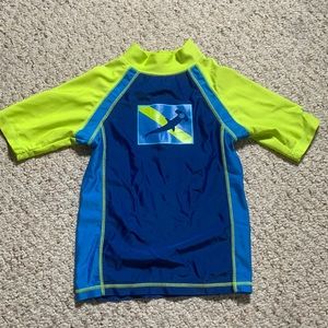 UV Skinz Blue Swim Shirt Sun Top Shirt size 7